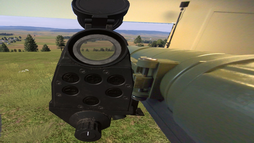 VBS Blue IG is the visual environment for BISim's mixed reality Carl Gustaf trainer