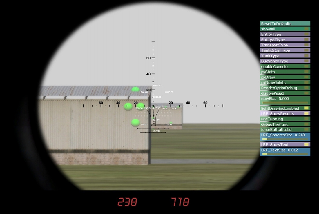 VR military games laser simulation