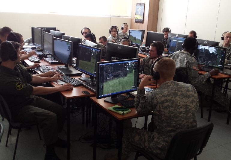 VBS virtual gaming training army simulation games