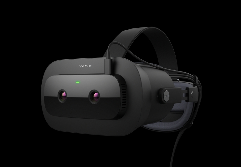 With photorealistic visual fidelity, ultra-low latency and integrated eye tracking, the XR-1 seamlessly merges virtual content with the real world for the first time ever. Image courtesy of Varjo.